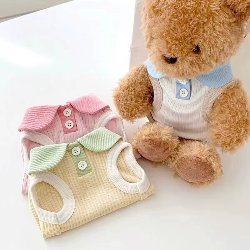 Summer Clothes for Dogs Puppy Shirt Blouse Spring Pets Clothing Dog Doggy Pet Shirts Apparel Supplies